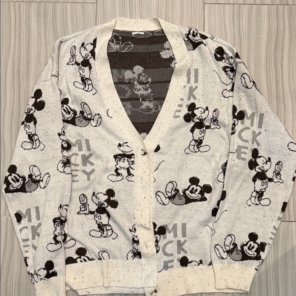 Mickey Mouse Cardigan Sweater